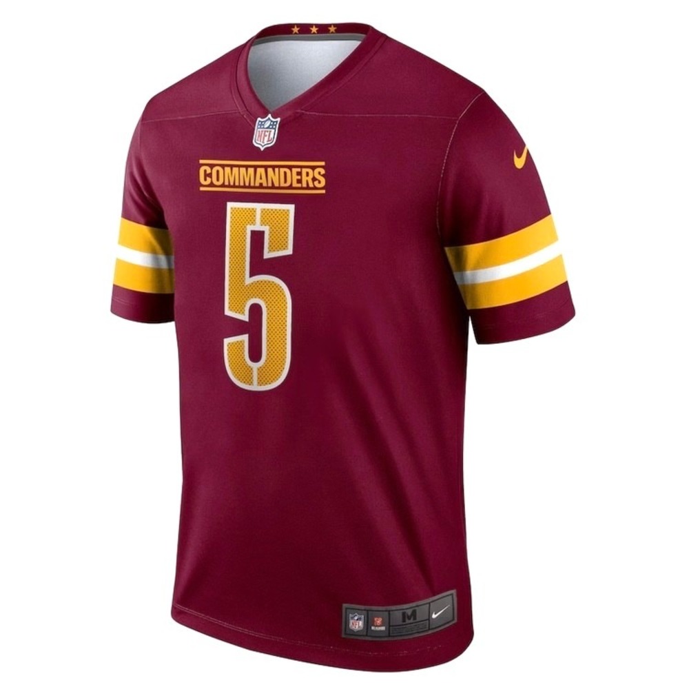 Jayden Daniels Washington Commanders 5 NFL Jersey Large Nike Legend On Field NWT